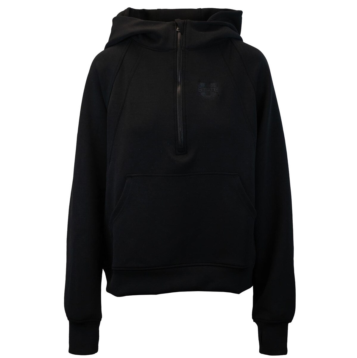 Women's U-State Scuba Half-Zip Hoodie black